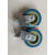 定位导槽轮子卷帘门轮滑轮卷闸门滑轮轨道轮底梁轮定位通用卷帘门 2.5寸蓝轮子一对