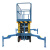 定制移动式升降机 高空作业平台车 取料机 登高梯子剪刀式升议价 载重500kg升高7m