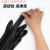 定制替代进口霍尼韦尔8B1532 丁基橡胶长臂手套 手套箱试验箱科研手套憬芊 800*200*1.6 黑色天然乳胶
