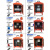 XMSJ工地三级配电箱临时施工移动电源箱便携电箱建筑工地标准380V220V 双照明电箱