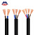 天环电缆 YC 3×16+1×6国标重型橡套线 软橡套电缆 黑色1米【定制款不退换】交货期15天左右