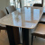 微晶石餐桌轻奢大理石餐桌椅组合高级感奢石超晶石长方形晶石 6张主图餐椅(西皮超纤皮294/张 75cm 140x80x
