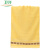 卫洋 WYG-022长方形清洁毛巾加厚吸水柔软洗脸黄色井字格10个装