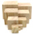 允和美定制松木块 小木块 垫高长方形手工材料模型雕刻 木头块 1×1×2厘米