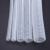PVC塑料透明波纹管白色螺纹管配电箱用薄款穿电线软管伸缩管 直径32MM长度350MM