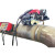 管道自动焊接小车钢管自动焊管机器人设备磁力全位置二保摆焊接机 自动焊接小车螺旋管道链轮/米