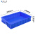 添亦 塑料周转箱工具零件盒储物收纳整理箱 蓝色640*430*115  