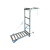 空调外机安装爬墙爬梯多功能专用吊装工具室外机维修安装轻便神器 空调安装辅助多功能梯子1米 安