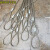 压制钢丝绳吊索具/涂油钢丝绳成套/起重钢绳吊索具30mm2米-10米侧 30mm2米