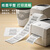 得力(deli)珊瑚海80*60mm 800张*1卷 三防热敏标签打印纸 快递面单不干胶打印纸 货物材料条码 12006