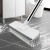 舒蔻（Supercloud）多功能长柄地板刷 硬毛洗地浴室卫浴瓷砖刮水 二合一清洁刷 SK-JQ三节地板刷