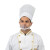男女厨师服 长袖酒店食堂厨房 蛋糕店 烘焙师西点 工作服装上衣 白色 S-160