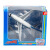 MINI AUTO合金飞机模型金属客机空客A380波音飞机男孩玩具礼物 玩具合金飞 新A380机舱可开红色-带支架