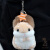 允鹿创意獭兔毛球仓鼠钥匙链毛绒玩具公仔小老鼠汽车钥匙扣包挂件礼物 粉红色 仓鼠+毛球