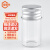 金固牢 高硼硅透明小玻璃瓶 螺口铝盖分装管制瓶 KZS-211 6ml(20个) 