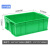 塑料周转箱车间工业物料收纳长方形回收带盖物流周转箱不含税运 1#产品箱(轻)：375*270*135mm 蓝色