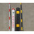定制电力拉线护套警示管红白黄黑PVC护套管反光警示电线杆拉线保 50mm单开2米