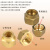 加厚煅打钠子 黄铜丝帽 空调纳子6-19MM铜螺冒公英制铜管螺母接头 16公制纳子（直径2.7）