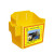 CHBBU塑料木工钉子盒工地钉桶腰包便携工具盒双格多功能 100个装颜色随机