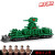 兼容创意积木还原坦克世界44重型坦克拼搭积木男孩生日礼物 KV-6绿色 带5人仔