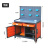 XMSJ(B12背板工具柜(一米二)加工中心磨床工作台数控车床工具柜工厂车间简易操作台重型辅助桌剪板V1060