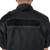 大杨577短袖保安套装(含可拆卸标志) 夏季工作服执勤服160码(155-160)黑色 定制