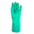 霍尼韦尔丁腈防化手套12副工业耐酸碱耐油防水劳保手套LA102G 9码