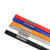 橙央 u型骨架密封条机械锋利钣金防割手护口条橡胶复合包边滑板装 白色宽11高19mm卡3-7mm