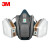 3M KN95呼吸防护七件套 6502QL硅胶半面具+1对6001滤盒+1对501滤棉盖+2片5N11简装滤棉 1套装