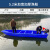 双层牛筋塑料船渔船小船加厚pe钓鱼船塑胶冲锋舟橡皮艇可配船外机 5米加高加厚大仓