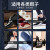 龙代（longdai）全自动鞋套机商用办公电动套鞋套机样板间脚套机工厂套鞋宝 SK-CM-SH型银色带扶手