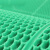 冰禹 BYQ-706 PVC内六角镂空隔水地垫 厕所游泳池防滑垫耐磨型地毯 绿色1.6m*15m(整卷)