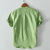 构致（GLOY&ZENITH）夏季亚麻衬衫男短袖纯色衬衣中国风休闲小立领大码棉麻料上衣潮 绿色 XXXL
