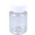 鹿色 化妆品分装空瓶实验室15-50-100ml透明塑料瓶空瓶小瓶子分装瓶pet大口瓶液体密封样品瓶 500毫升圆瓶*20个