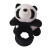 壮壮虎可爱熊猫创意手环趴趴啪啪圈儿童毛绒玩具装饰小礼物 熊猫啪啪圈两个