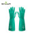 尚和手套 丁腈防化手套 长款耐油脂防滑工作手套 1双 M码 301073