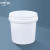 塑料外卖打包小龙虾海蜇包装桶果酱桶B 5L白色 特厚