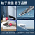 得力(deli)高效省力结构订书机/订书器 适配12#订书钉 可装150枚钉 白色0468（不含钉）