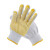 君御 71072D 720克线点塑手套 （黄点塑）10双