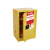 西斯贝尔 WA810120 防火防爆柜89*59*46FM安全柜易燃液体安全储存柜黄色 1台装