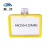 魅祥 TMP36 磁性货架标识牌仓库标示卡提示排列标签牌 A6(155*110mm)单磁座+黄色外框