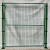 定制2.5米高/3米高车间仓库隔离网护栏网铁丝网围栏防护网工厂隔 2.5米高X0.6米——0.9米宽