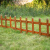 蚁揽月 pvc塑钢草坪护栏变压器围墙施工围挡 户外花园庭院绿化带围栏CP-02栅栏40cm高度每米的价格