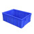 塑料螺丝盒 周转箱长方形大号储物收纳箱盒零件盒子养龟箱胶箱塑料筐物流胶框 蓝色2号650*410*160mm