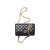 香奈儿（Chanel）女包WOC发财包单肩斜挎包黑色盒子包菱格纹黑色