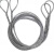 得豫工品 钢丝绳吊索具 起重工具钢缆钢索吊具 单位：条  21.5MM5T3M 