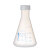 RICH LAB塑料三角烧瓶50/100/500/1000ml螺帽PP培养瓶锥形瓶进口VITLAB 500ml【669941】