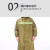 胜丽 安防保卫劳保雨衣加厚反光雨衣长款耐老化 JGH03 1件装