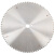 梵选 切割品铝型材锯片超薄无毛刺铝合金切割锯片一片 500*D*4.4*100T 