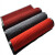 金诗洛 复合双条纹地垫 pvc入户进门垫子防滑吸水脚垫防尘迎宾毯 大红0.5*0.8M JM0085